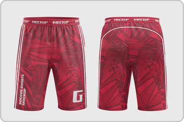 Soccer Shorts Mockup