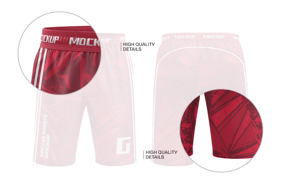 Soccer Shorts Mockup