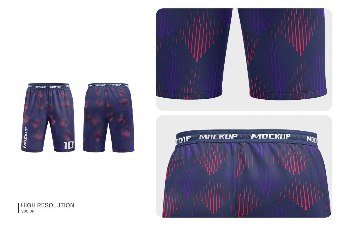 Soccer Shorts Mockup