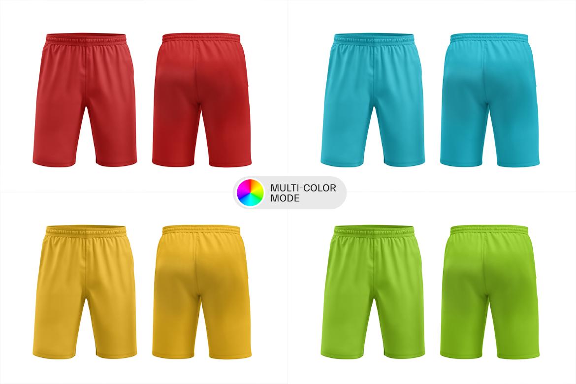 Soccer Shorts Mockup