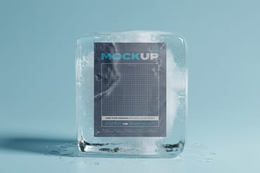 The Ice Cubes Poster Mockups