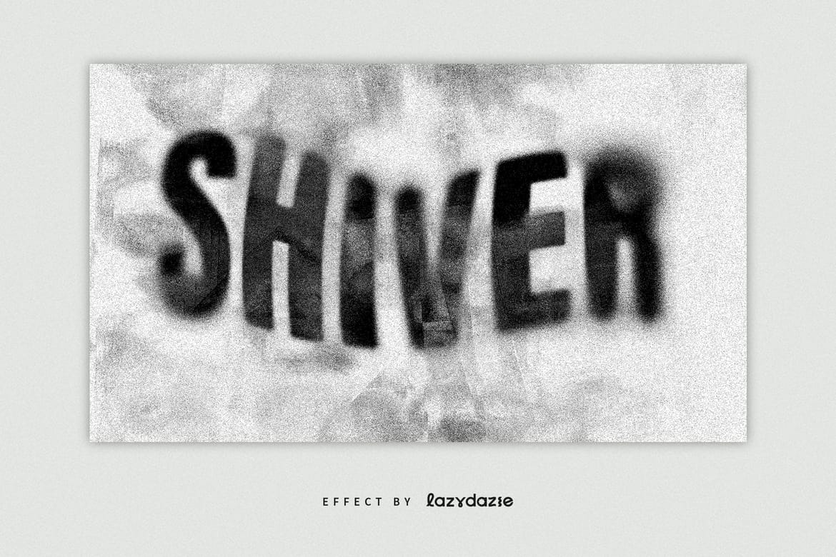Textured Grunge Text Effect Mockup