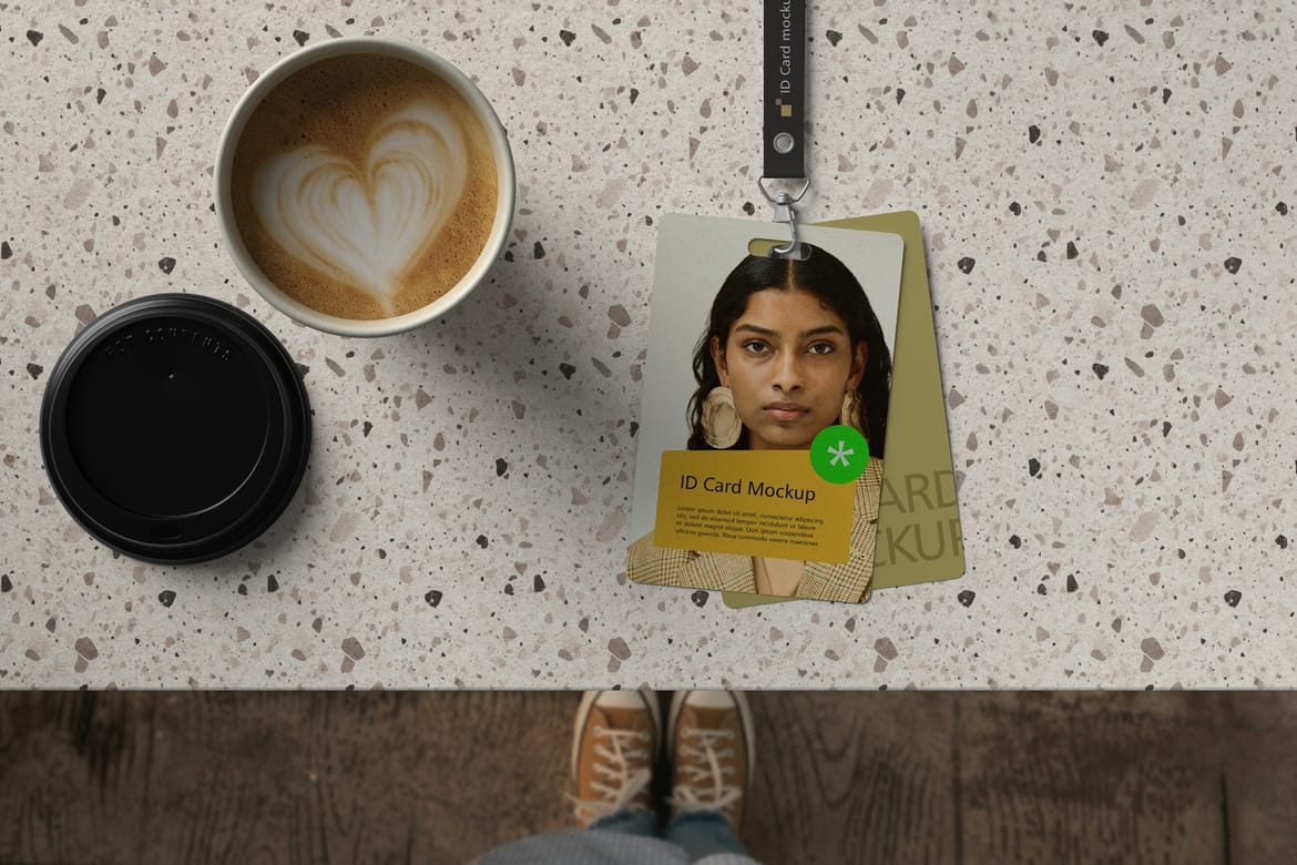 ID Card Mockup
