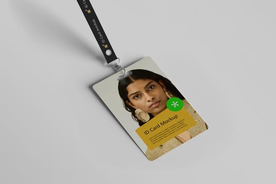 ID Card Mockup