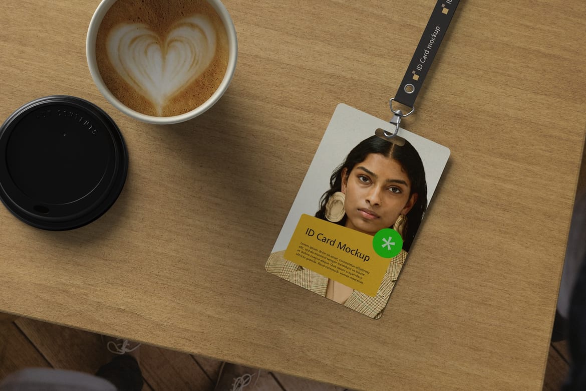 ID Card Mockup