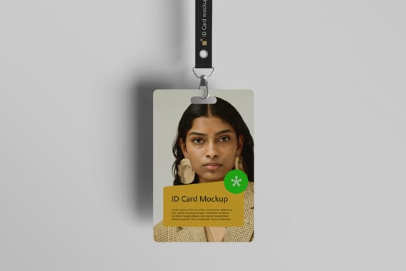 ID Card Mockup