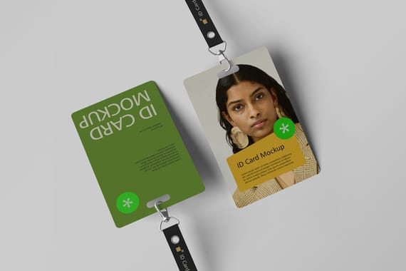 ID Card Mockup