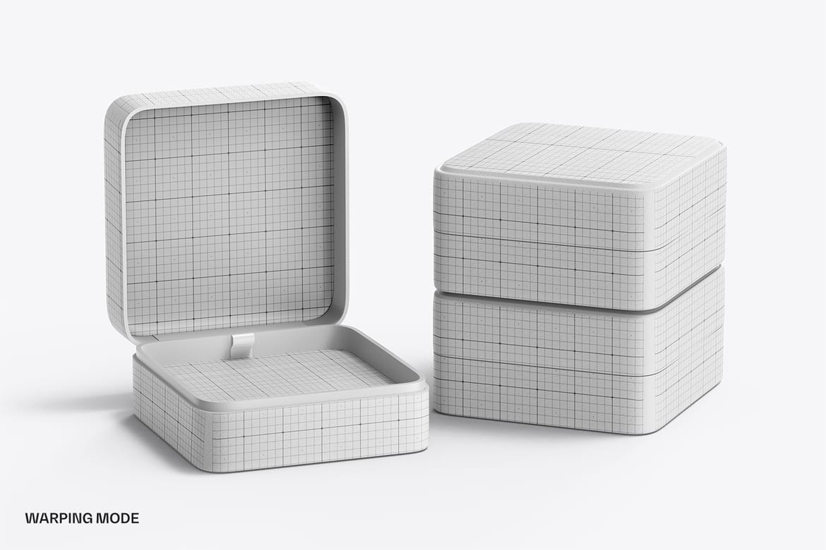 Jewelry Gift Box Mockup