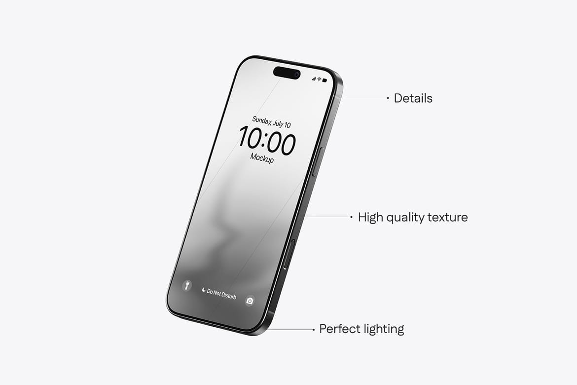 iPhone 16 Pro Mockup