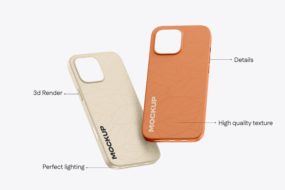 Matte Phone Case Mockup