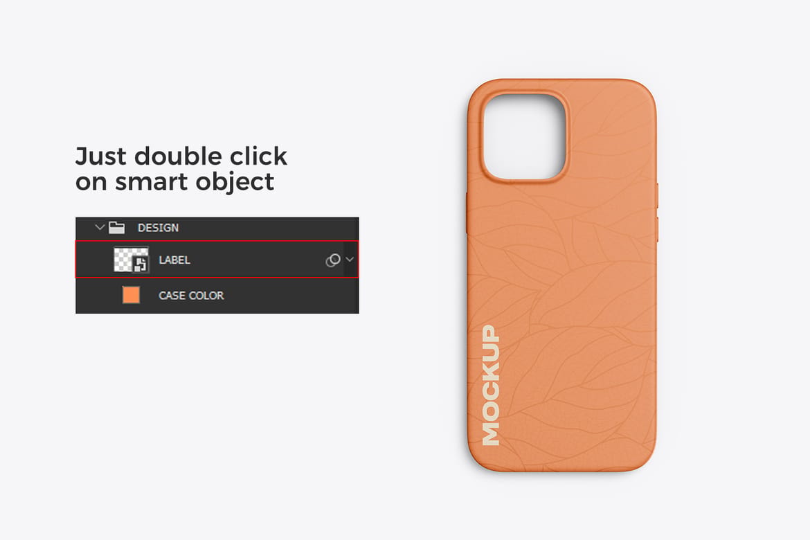 Matte Phone Case Mockup