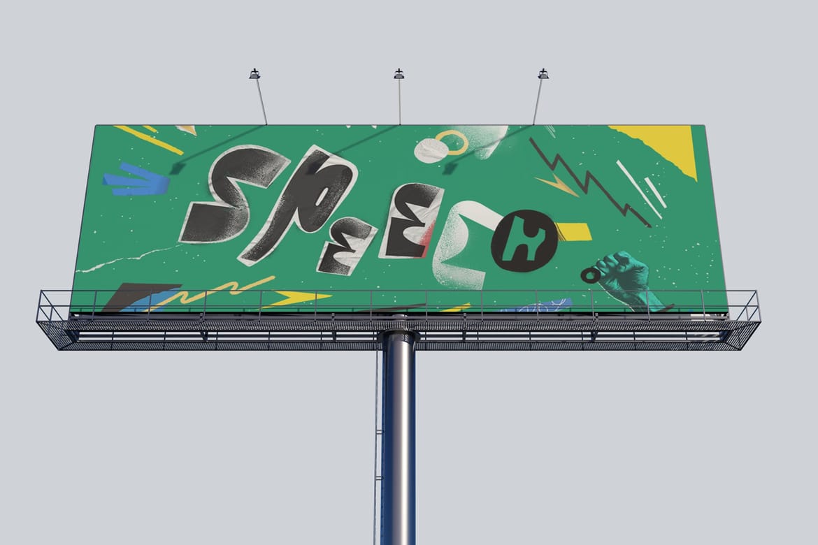 Billboard Mockup Set ST02
