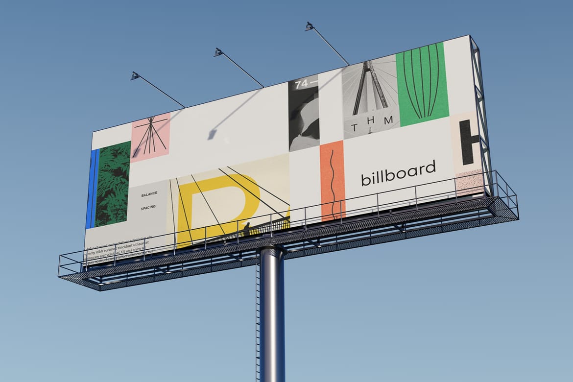 Billboard Mockup Set ST02