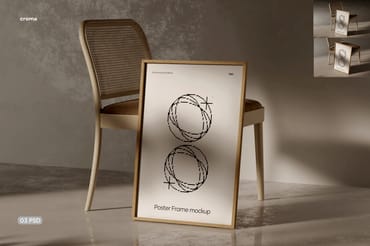 Poster Mockup Set WDS04