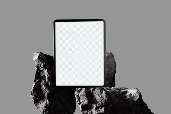 iPad Mockup Standing STN02