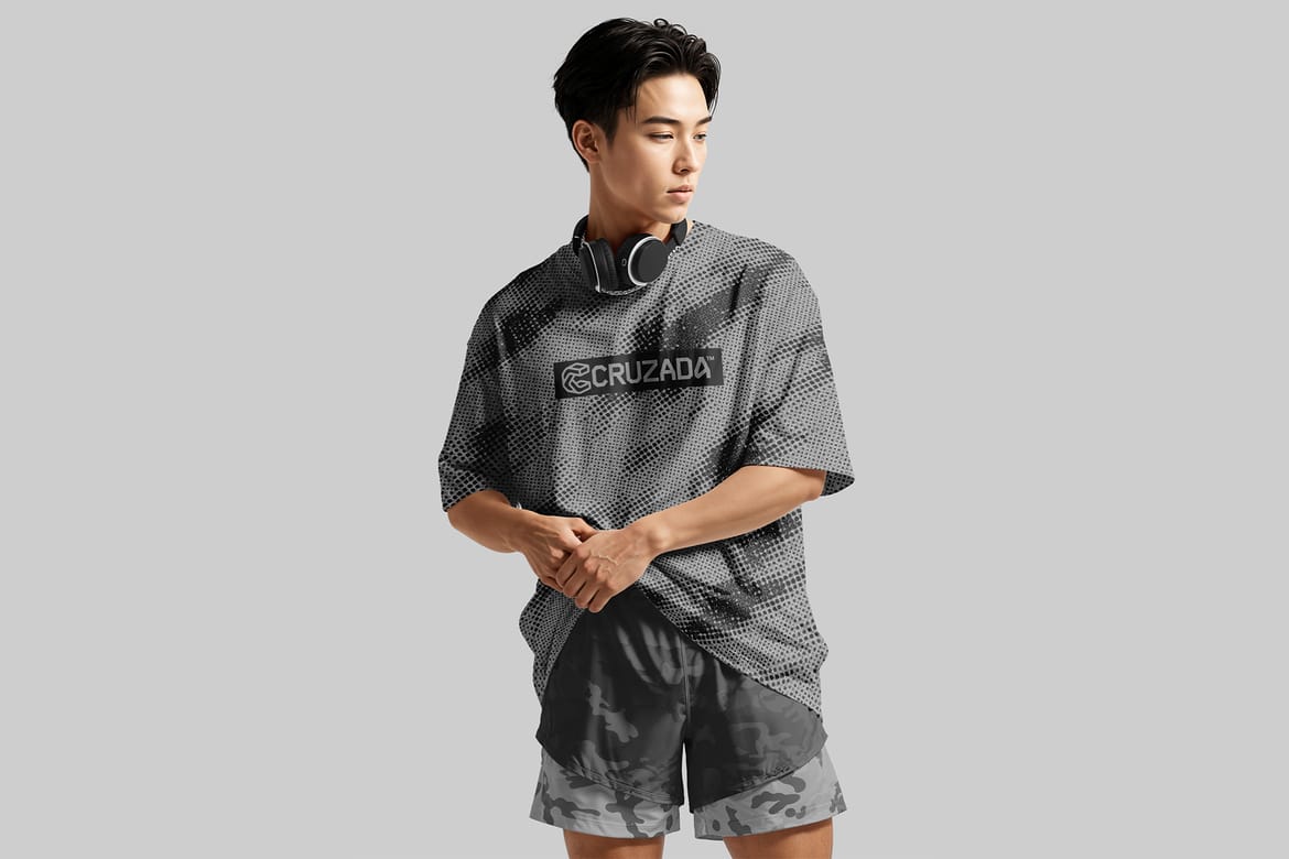 Casual Sport Set Mockup