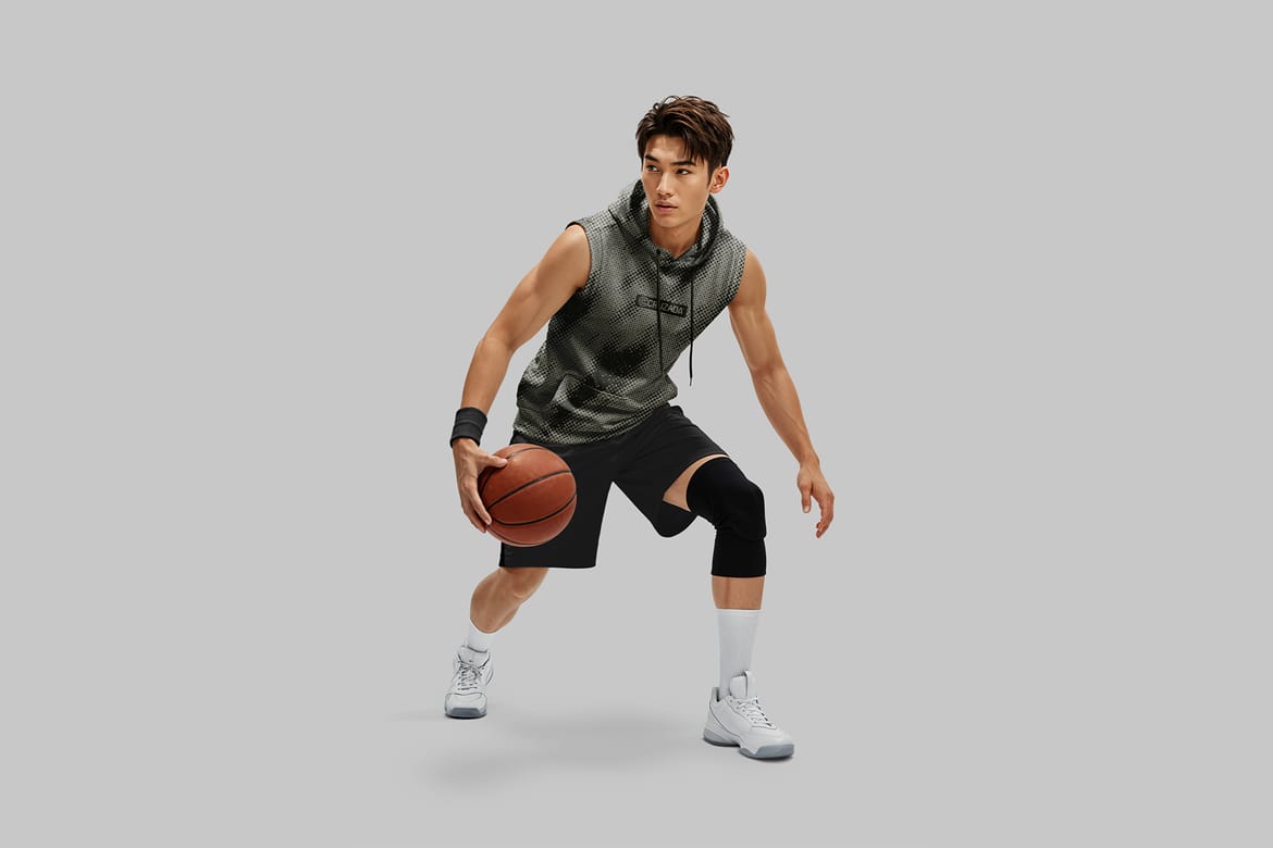 Basketball Hoodie Mockup