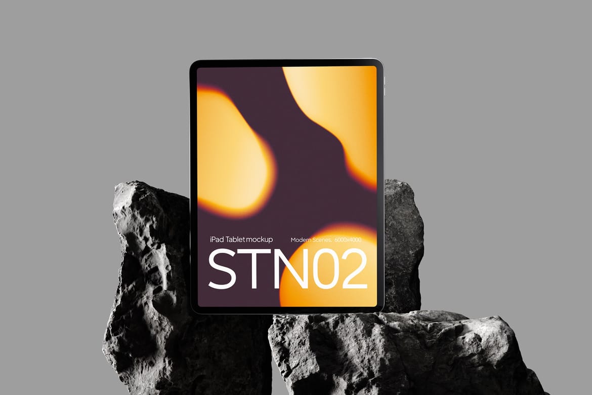 iPad Mockup Standing STN02