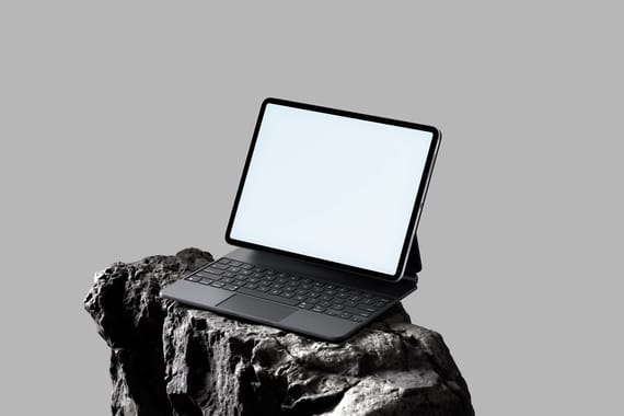 iPad Mockup Standing STN01