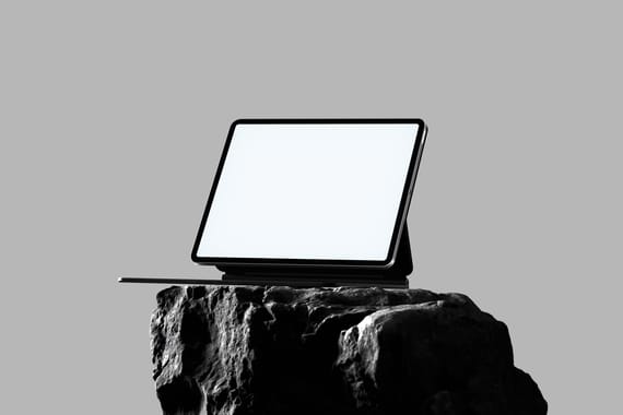 iPad Mockup Standing STN01