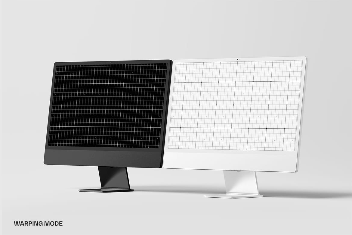 New iMac 24" Desktop Mockup