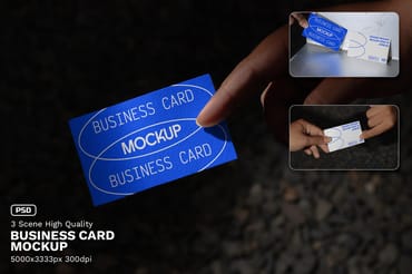 Realistic Business Card - VOL 4