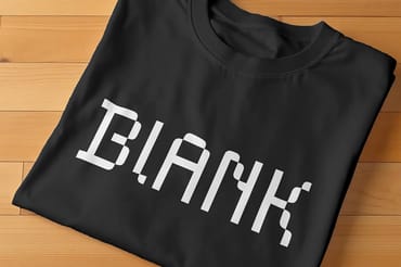 Simple White T-Shirt Photoshop Mockup