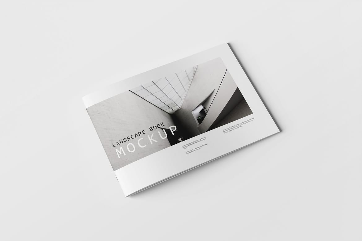 Landscape Brochure Mockup