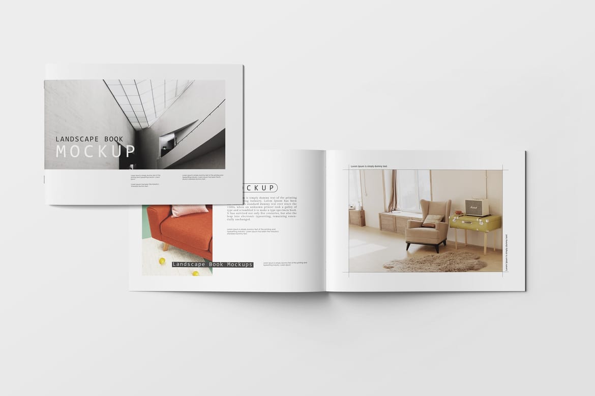 Landscape Brochure Mockup