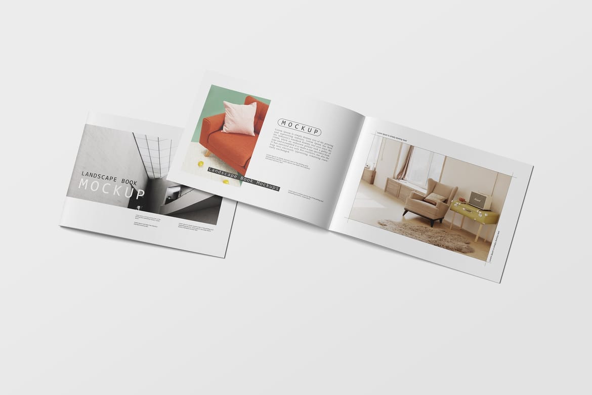 Landscape Brochure Mockup