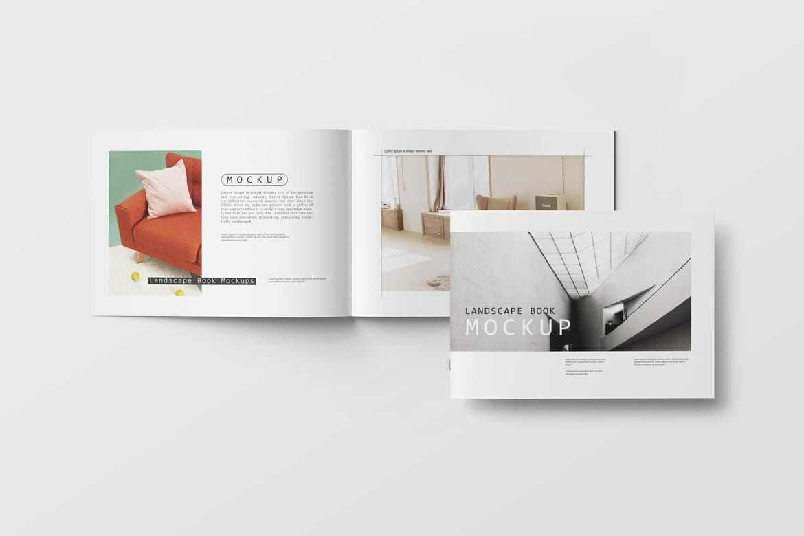 Landscape Brochure Mockup