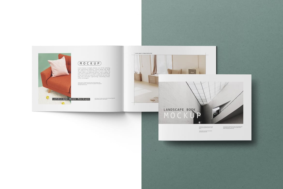 Landscape Brochure Mockup