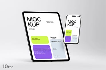 iPad Pro and iPhone Mockup