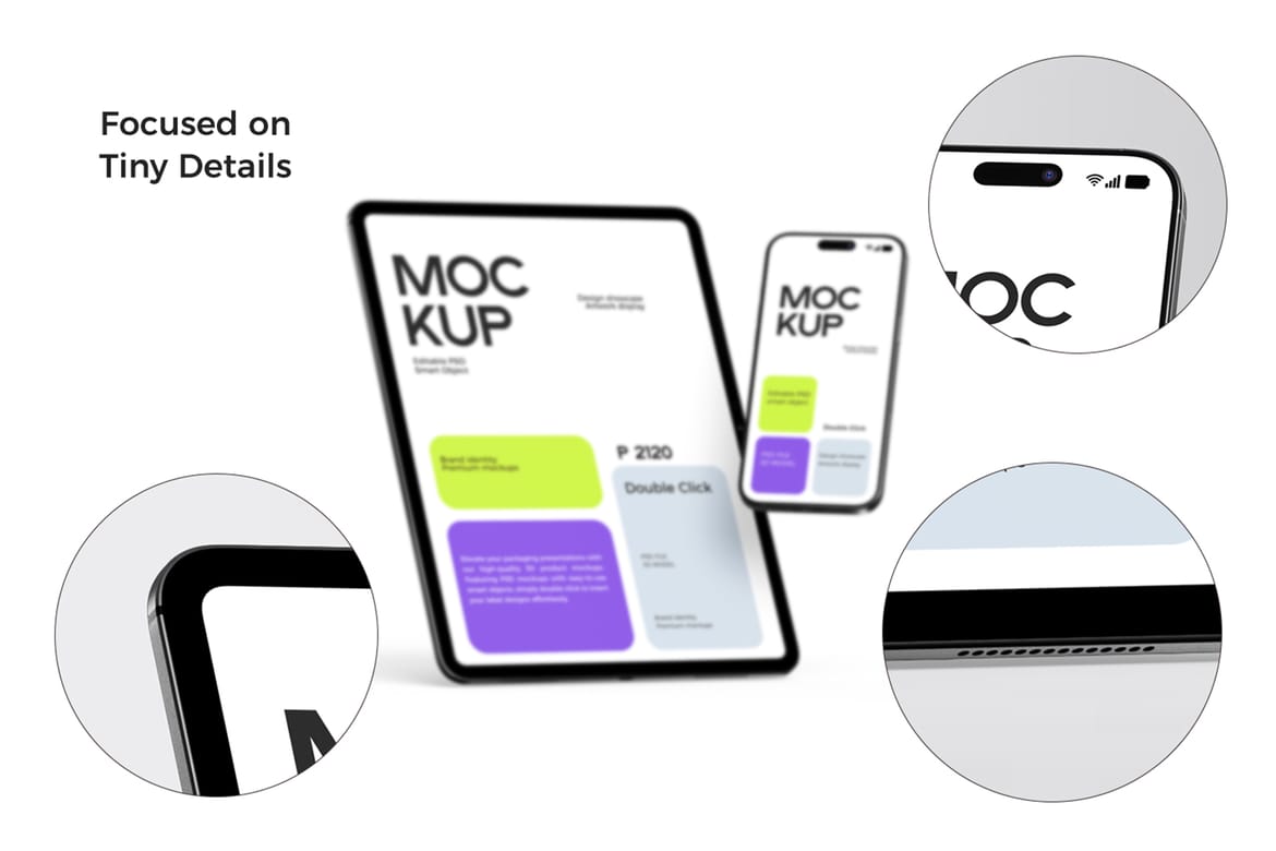 iPad Pro and iPhone Mockup