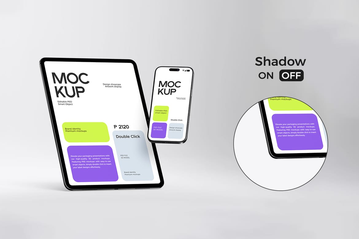 iPad Pro and iPhone Mockup