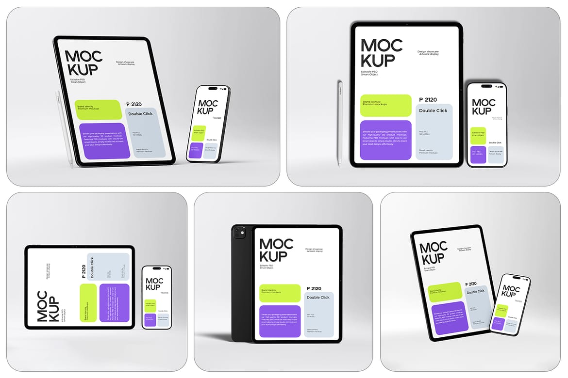 iPad Pro and iPhone Mockup