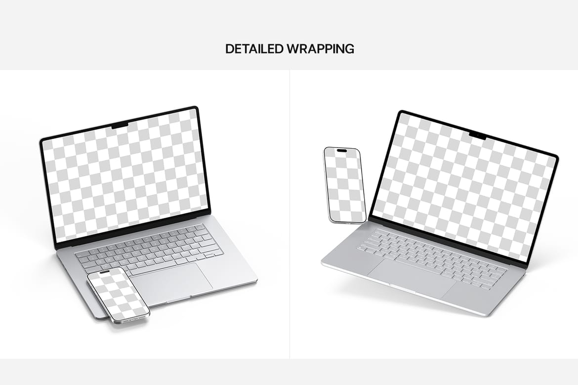 Laptop and Smartphone Mockup