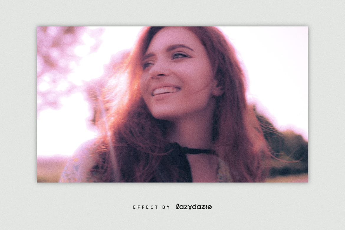 Vintage Photograph Image Effect Mockup