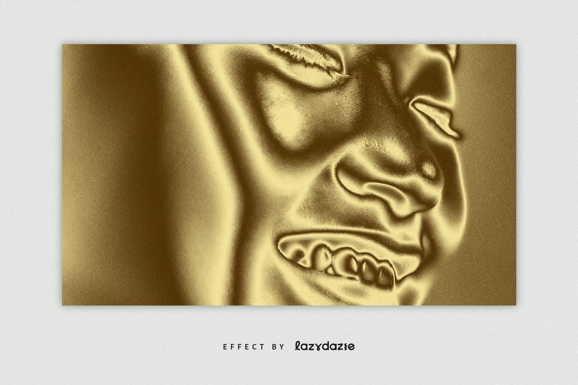 Golden Hour Image Effect Mockup