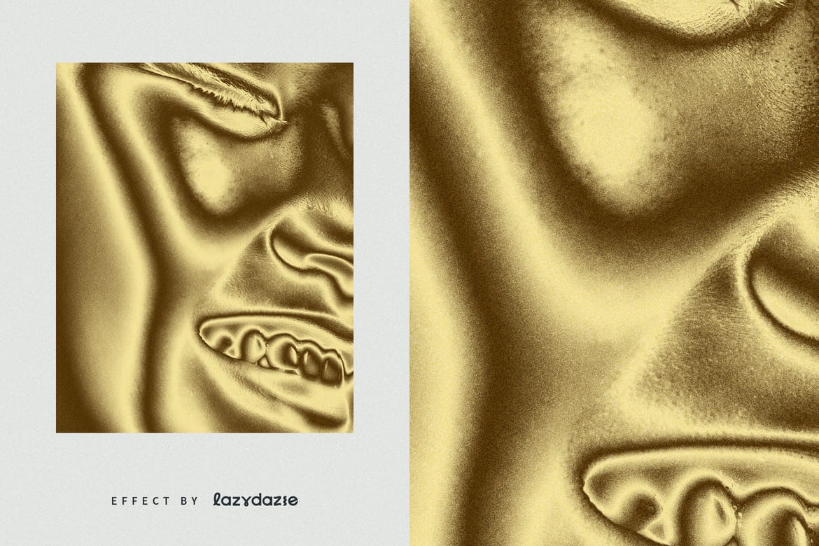 Golden Hour Image Effect Mockup