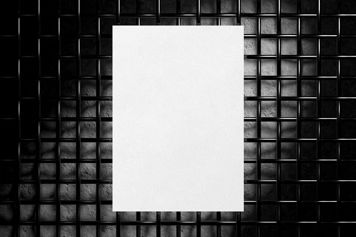 Industrial Paper Card Mockup