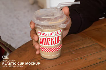 Urban Edition Plastic Cup Mockup