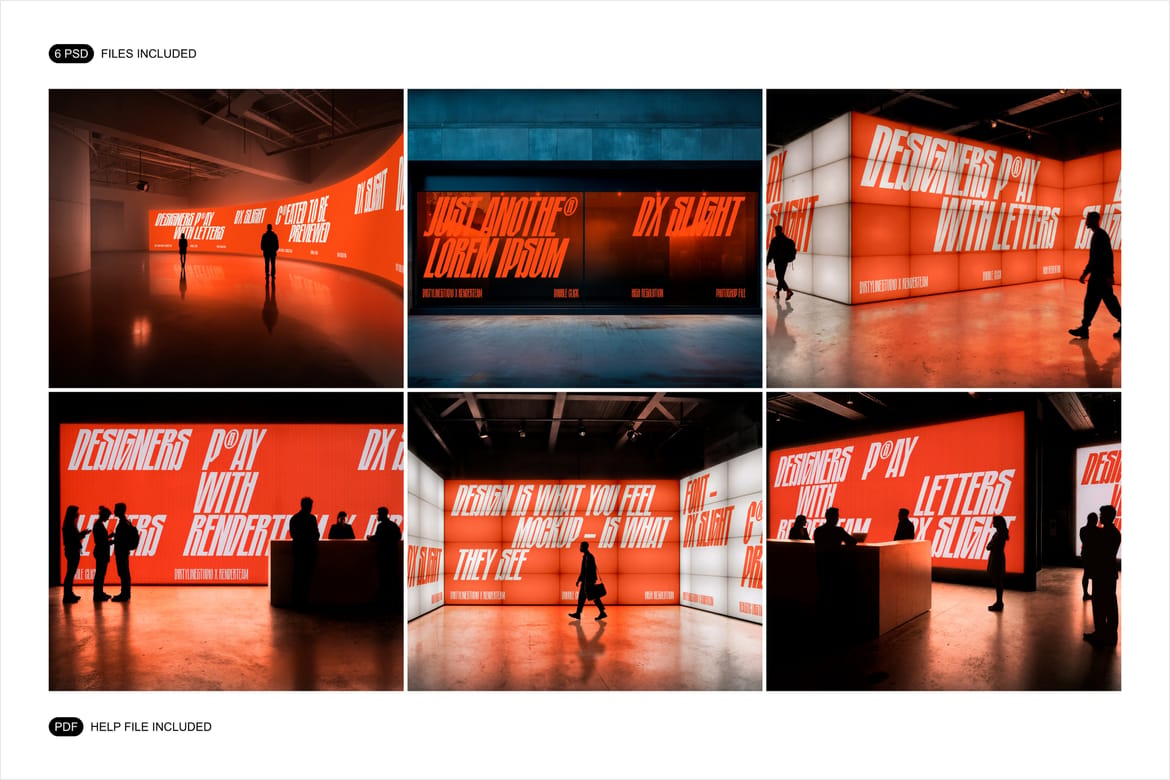 Urban Advertising Mockup Set