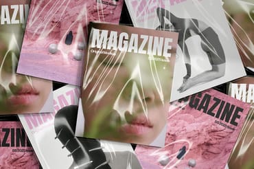 Plastic Wrap US Magazines Mockup