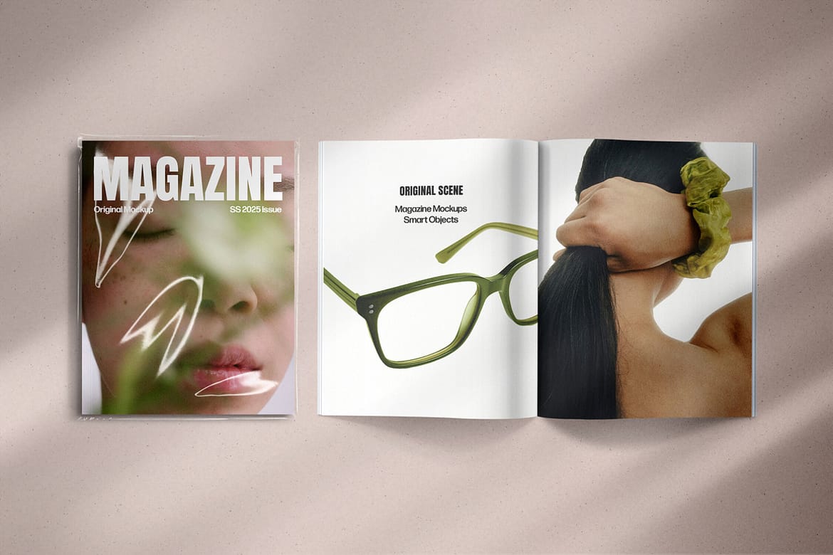 US Paper Magazine Mockups