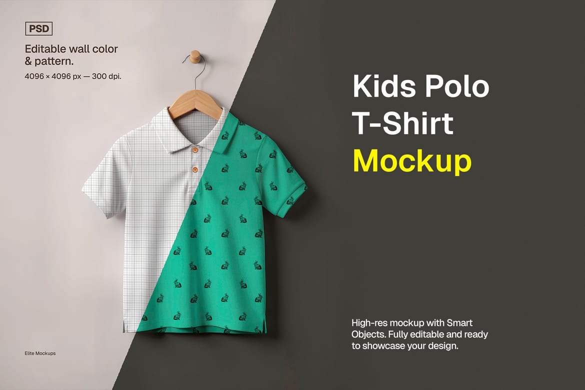 Baby Apparel Mockup Bundle – 4 PSD Files