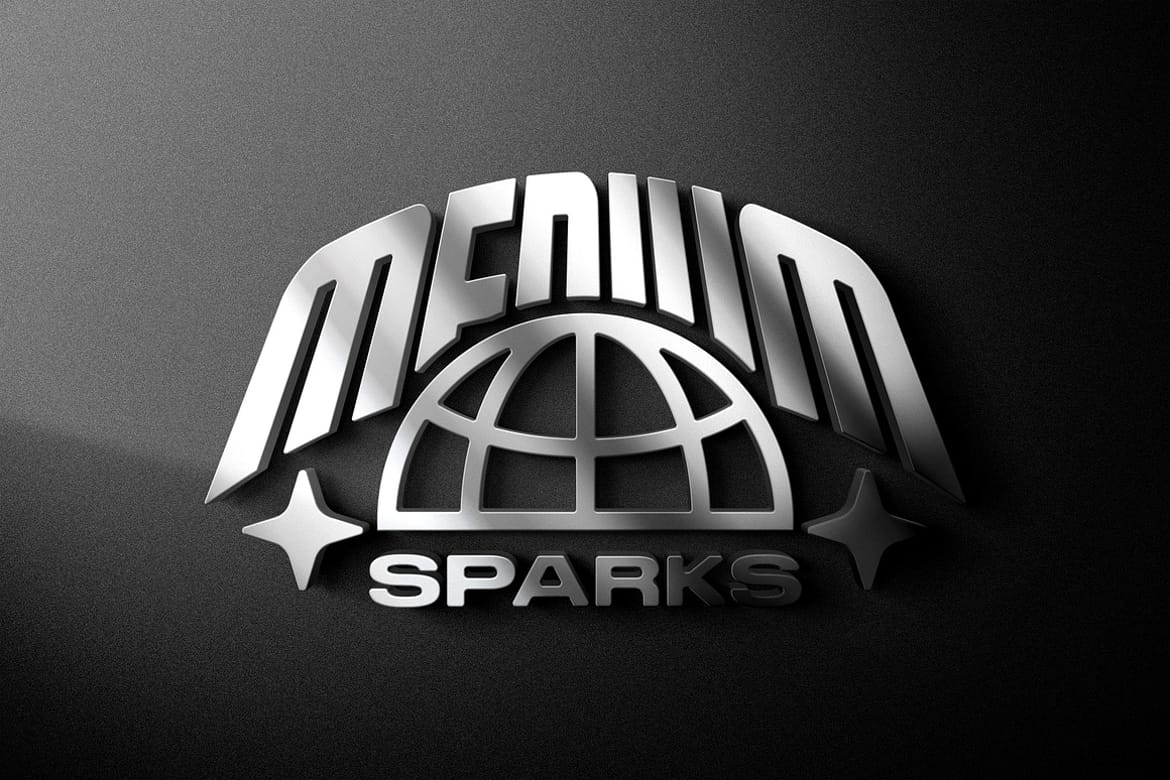 3D Sign Outdoor Urban Mockups