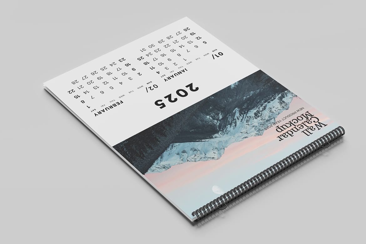 Wall Calendar Mockup