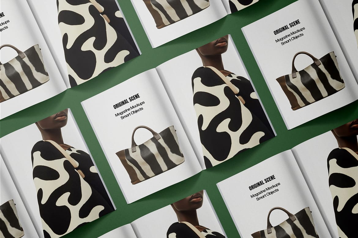 A4 Magazine Mockups