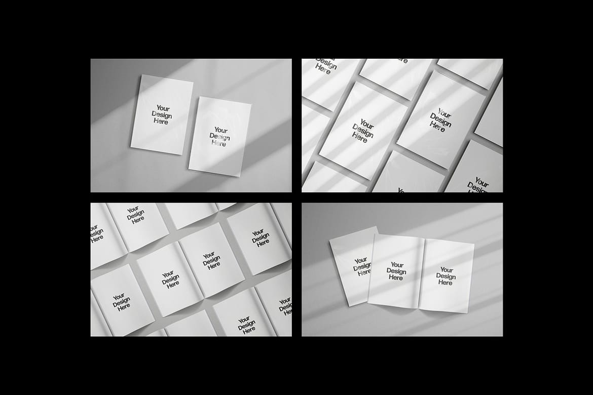 A4 Magazine Mockups
